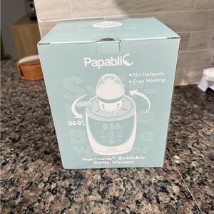 Nutriwarm Swirlable Bottle Warmer - Light Blue